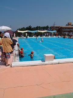 親子水泳大会